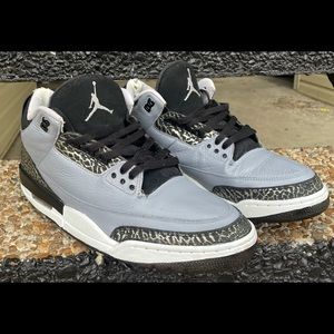 Retro Jordan 3 wolf grey